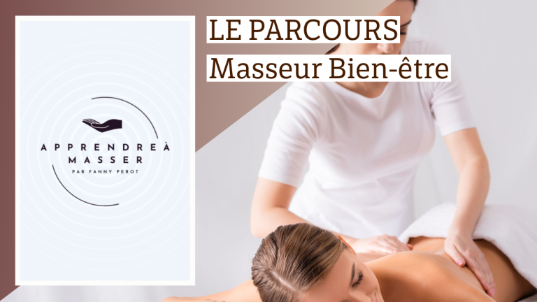 Une personne reçoit un massage relaxant dans un cadre bien-être. formation en ligne praticien bien-être