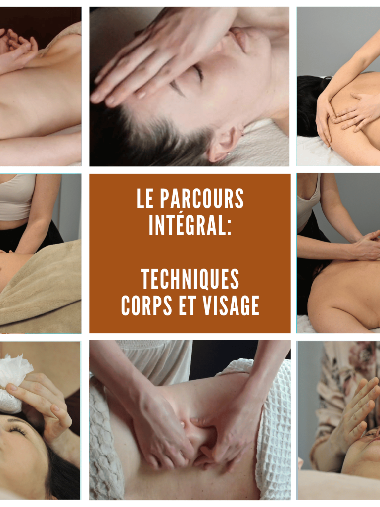 parcours de formation au massage corps et visage