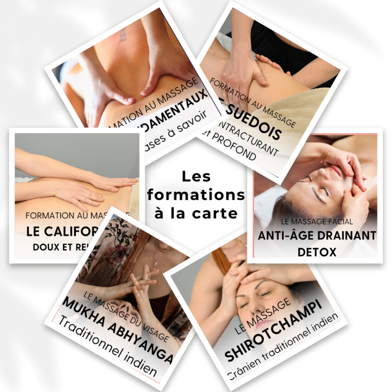 apprendre a masser - formation massage en ligne