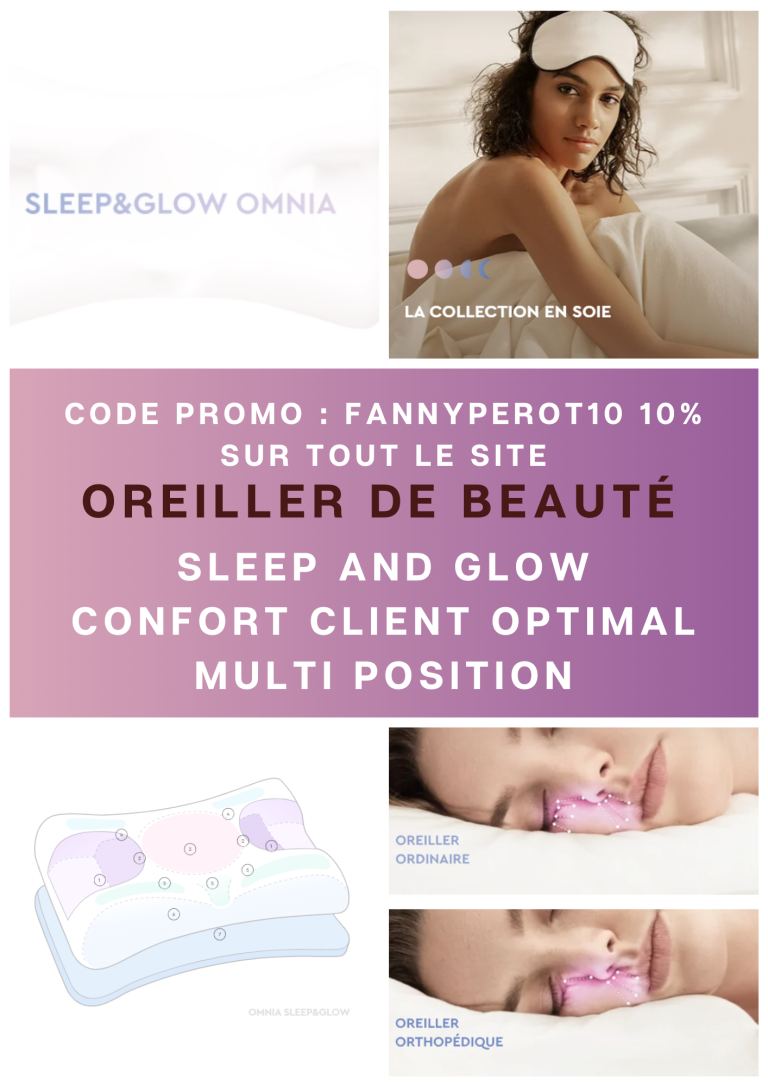 code promo sleep and glow FANNYPEROT10